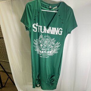 shein grunge t shirt dress